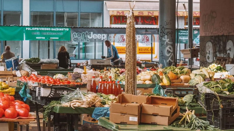 🍽️ Sarajevo Food Tour: Eat where the locals eat - Starting at Zgosca’s Stećak replica: a calm beginning before the walk turns real