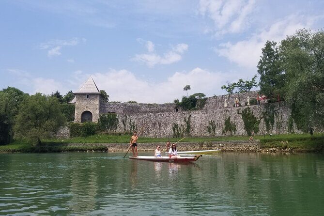 Banja Luka City Tour & A magical journey on Dayak boat - Kastel Fortress: stone walls, Roman artifacts, and real atmosphere