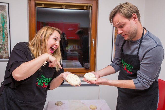 Bosnian Cooking Lessons - Eating what you made: dinner, questions, and the best part of skill-building