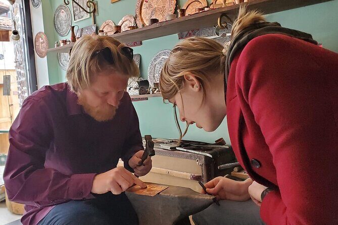 COPPER HANDICRAFT WORKSHOP (Make your own souvenir from Sarajevo) - Baščaršija coppersmith shop: learn the technique, then make your own copper piece