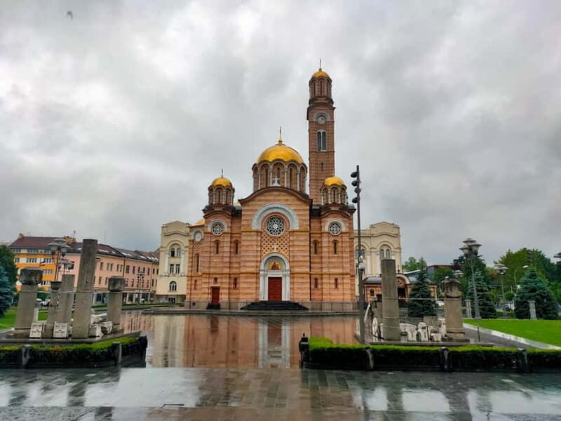 Discover Banja Luka: Guided Walking Tour - From your start point to the river: the city’s moving center