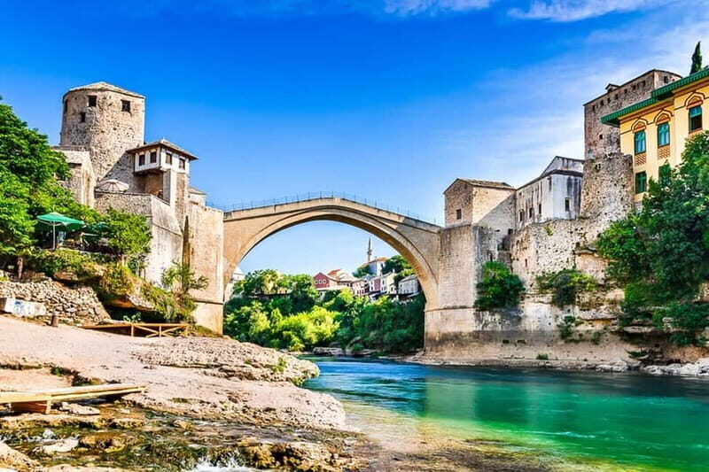 From Dubrovni:Mostar, Kravica Waterfalls, and Kajtaz Tour - Mostar Old Town: Stari Most, the Turkish House, and a 30-Minute Starter Walk