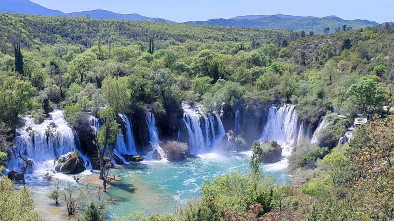 From Mostar: Blagaj, Počitelj & Kravice Waterfalls Day Tour - Blagaj’s cliffside Tekija: where Buna spring feels unreal