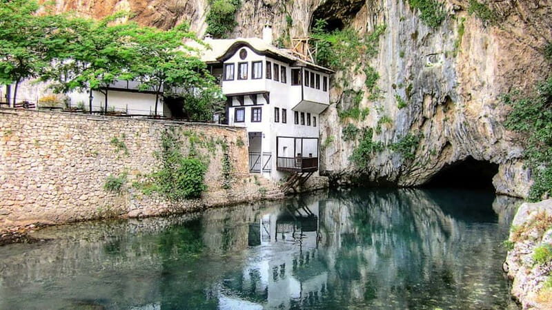 From Mostar: Blagaj, Počitelj & Kravice Waterfalls Day Tour - Kravice Waterfalls: swim, relax, and eat across the falls