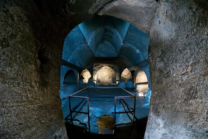 From Sarajevo: Travnik, Jajce, Pliva Lakes & Watermills Tour - Catacombs of Jajce: the small crypt with big symbol power