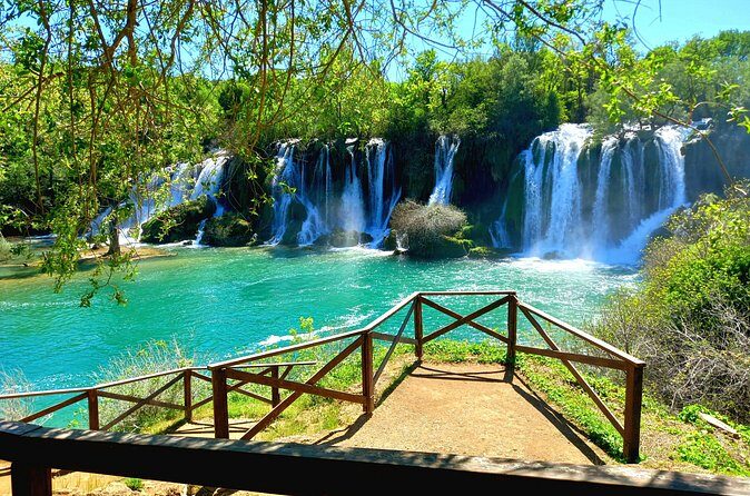 Full-Day Herzegovina Tour with Blagaj, Pocitel and Kravice Waterfalls - Kravice Falls: 3 hours to swim, snack, and enjoy the tufa cascade
