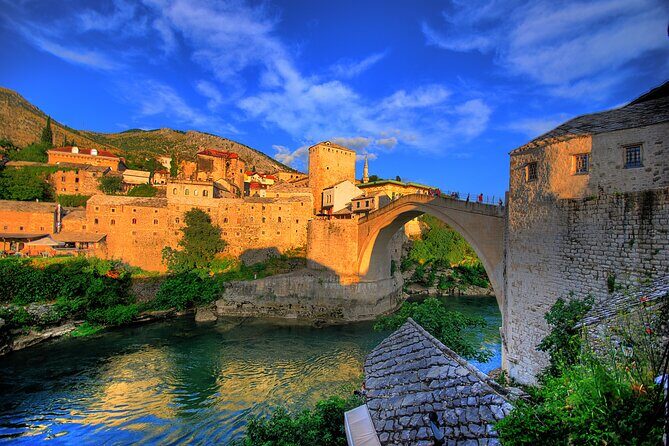 Mostar Old Town Walking Tour – Best Seller - The riverside mosque detail: when the water shapes prayer
