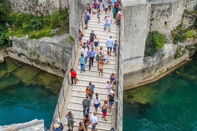 Mostar Private Walking Tour - where East meets West - Zrinjevac Park and Austro-Hungarian Streetscapes