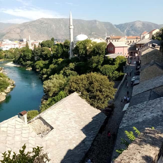 Mostar thru history -private tour - Old Bazar lanes and the UNESCO Old Town feel
