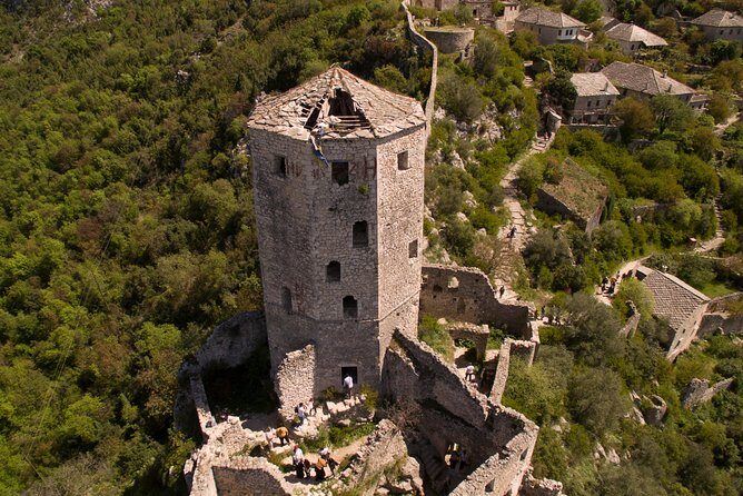 Mostar,Kravica Waterfall,Blagaj,Počitelj - Day Tour from Sarajevo - Počitelj: UNESCO-Listed Medieval Charm in a Rebuilt Town