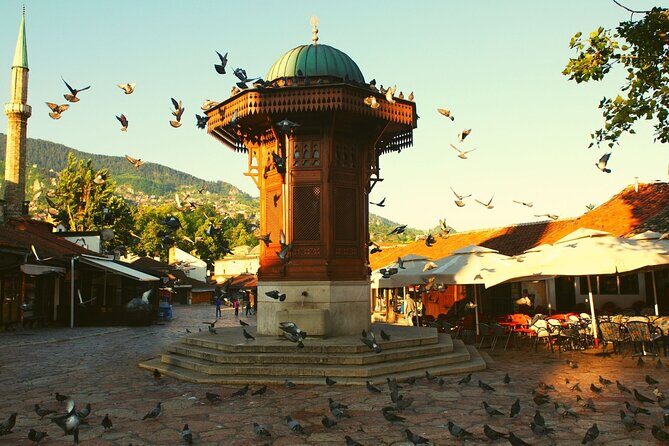 Private Walking Tour, Food Tasting and Bosnian Coffee in Sarajevo - Sacred Heart Cathedral, Sarajevo Roses, and the Pope John Paul II Connection