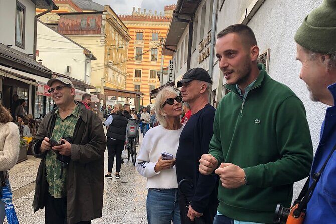 PROFESSIONAL SARAJEVO WALKING TOUR - With guide who guided STING! - Orthodox Church of the Nativity of the Theotokos: faith, park, and one strange-but-fun art moment