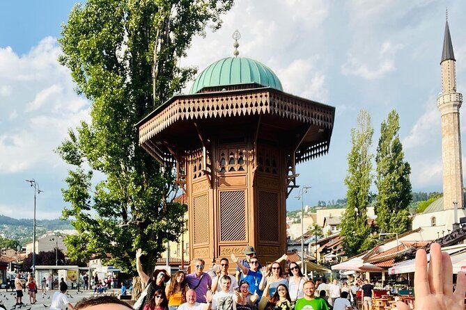 PROFESSIONAL SARAJEVO WALKING TOUR - With guide who guided STING! - Mausoleum of Princip Gavrilo and Latin Bridge: the WWI turning-point stop