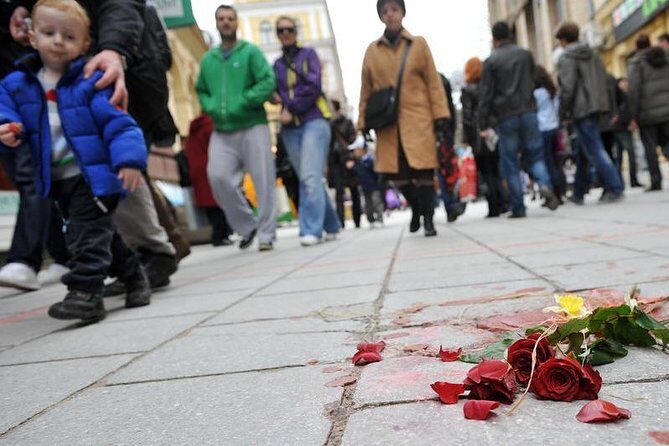 SARAJEVO CONCEPTUAL ART TOUR (galleries, art and arhitecture) - Stop 2: Ferhadija Pedestrian Street and the Sarajevo Roses