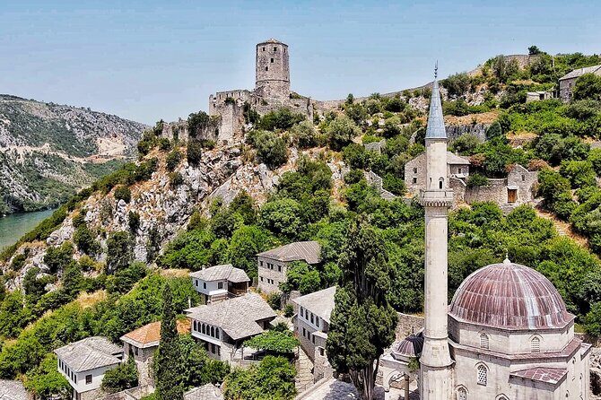 Sarajevo: Mostar, Konjic, Sufi House, Pocitelj & Kravice Falls - Počitelj as an Open-Air Museum: Karst Amphitheater Views