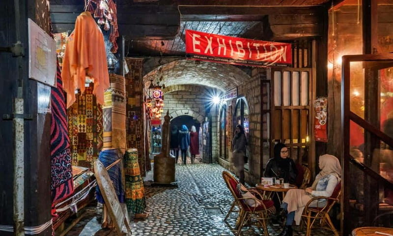 Sarajevo: Nighttime City Highlights Walking Tour - Latin Bridge to Emperor’s Mosque: The Route’s Most Cinematic Start