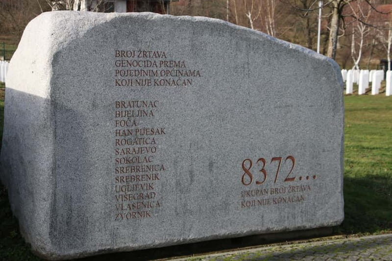 Sarajevo: Srebrenica Genocide Study Tour with War Veteran - Srebrenica town stop: a ghost city visit that helps you understand the aftermath