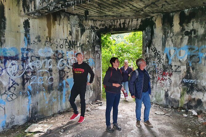Tunnel Museum: Bosnian & Yugoslav Wars Tour with War Veteran - Trebević Mountain: walking near the first-line vantage points