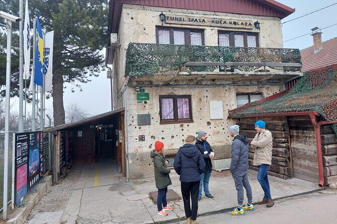 Tunnel of Hope Tour - Survival and Resilience - Where the Tour Starts at Zelenih beretki 30
